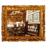 Large Italian gilded mirror