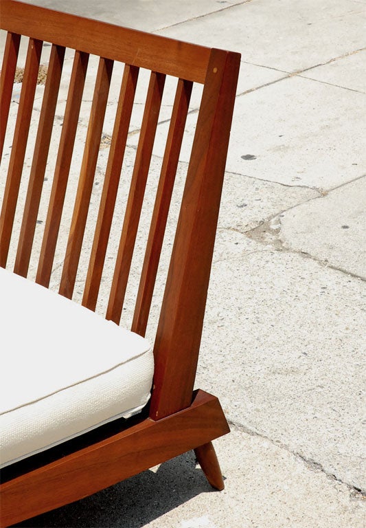 Upholstery George Nakashima Settee