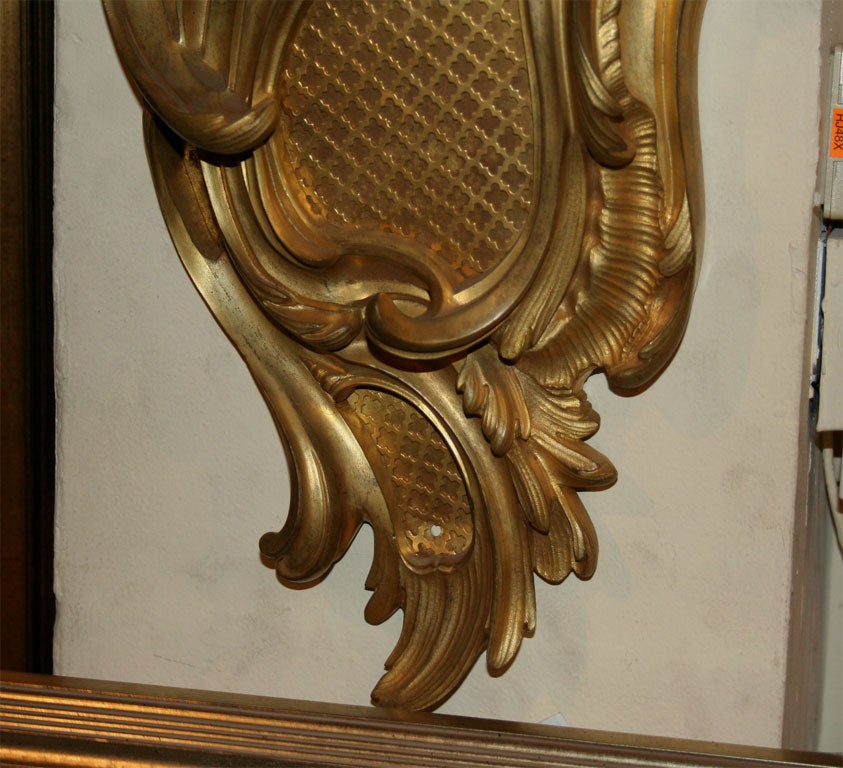 Bronze 18th Century Ormolu Cartel Clock