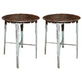 Pair of 19th Century French Cafe Tables