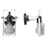 Ernesto Gismondi "Sintesi" sconces with oval bayonet bulbs for Artemide