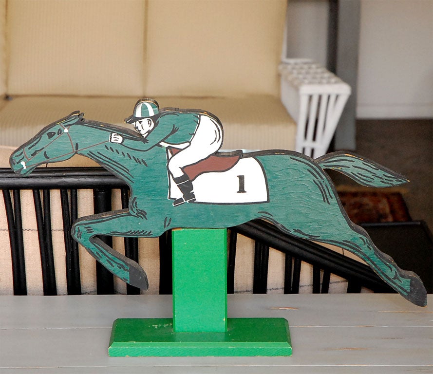 Country Horse Racing Figures and Game For Sale