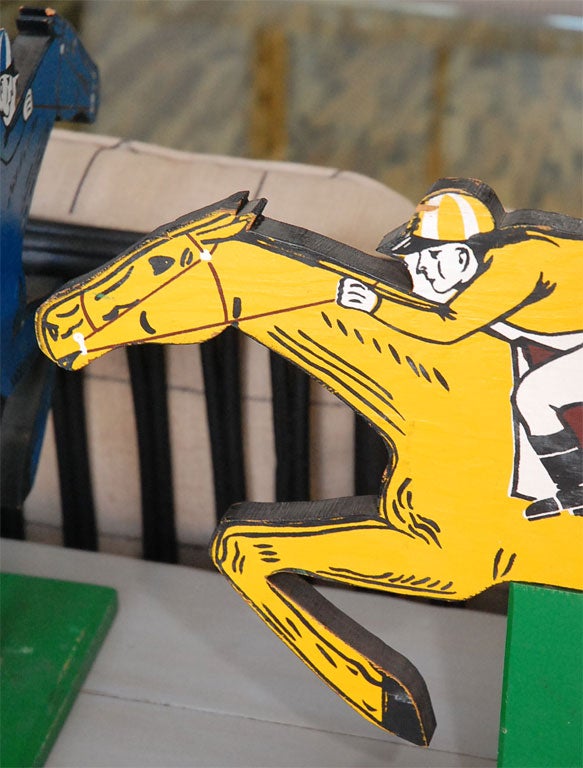 Horse Racing Figures and Game For Sale 1