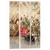 1970's Three Mirrors Panels 3
