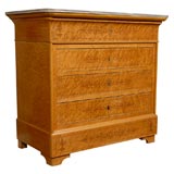 Charles X Style Commode with Marble Top
