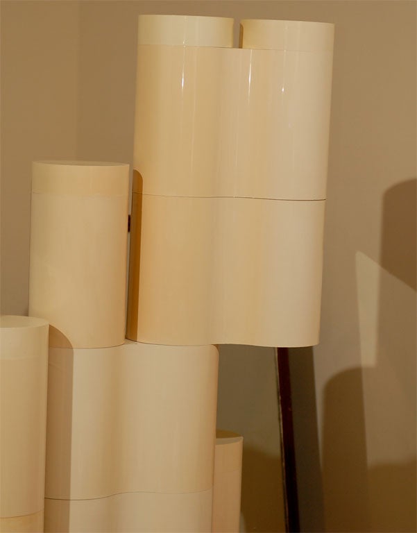 Metà XX secolo Schermo componibile Kartell Fiocco