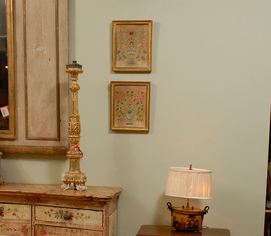 Pair of Early 19th Century Pin Prick Pictures