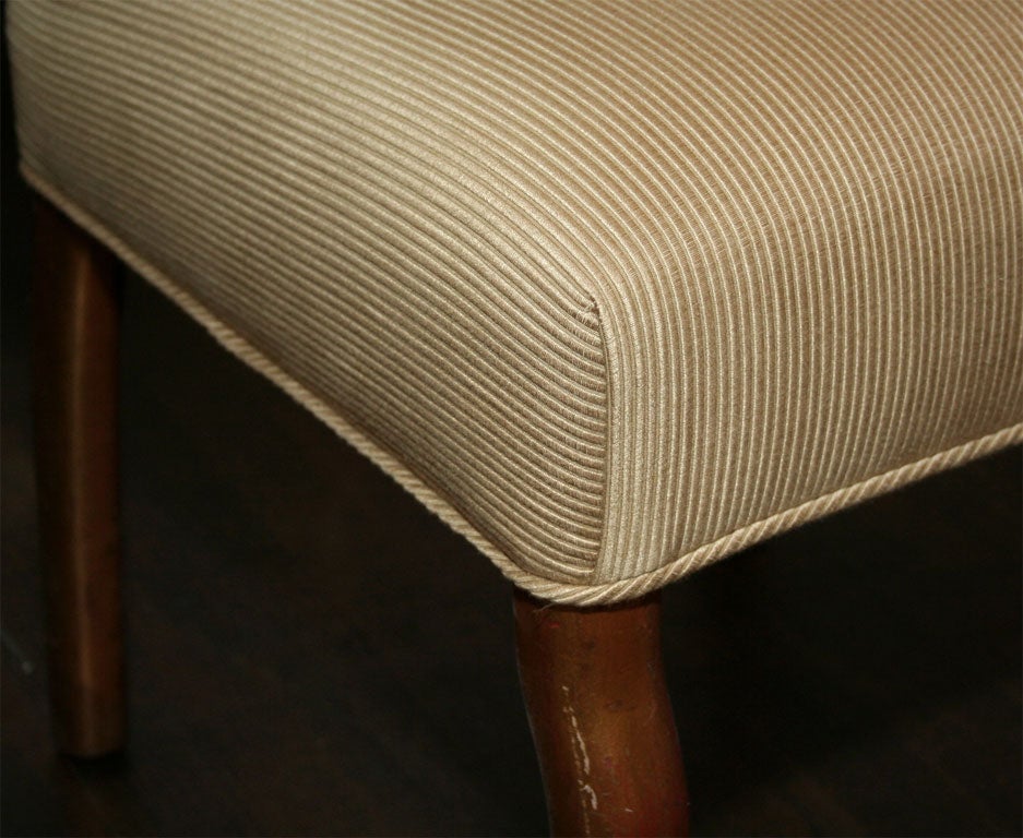 American Gilded Side Chair by James Mont