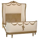 Painted 19th Century French Bed