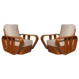 Pair of Frankl Style Arm Chairs