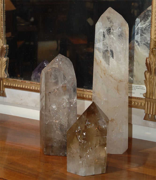 Brazilian Polished Rock Crystal Priced Separately