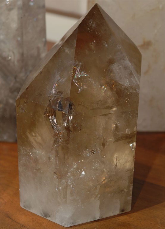 20th Century Polished Rock Crystal Priced Separately
