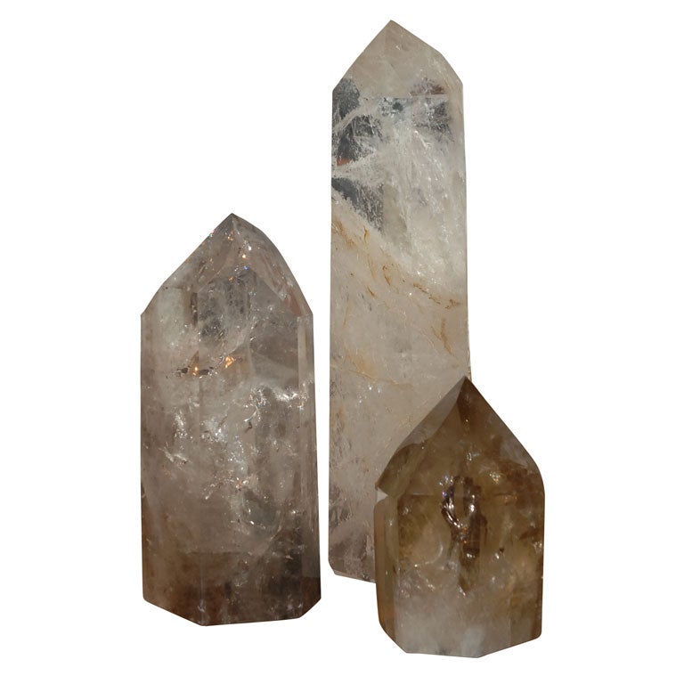 Polished Rock Crystal Priced Separately