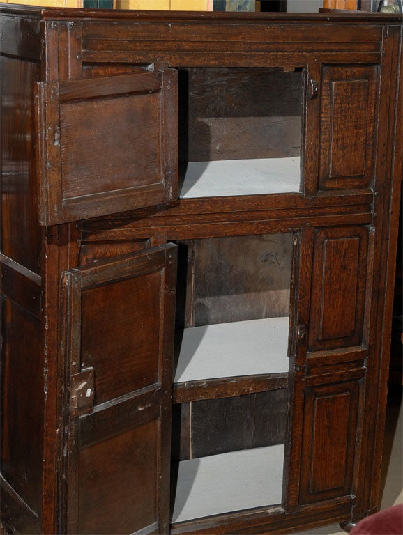 19th Century Oak and Elm Cabinet