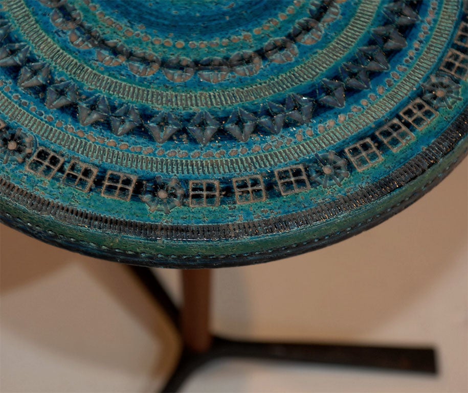 Bitossi Ceramic Table In Excellent Condition In San Francisco, CA