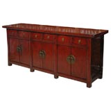 Red Lacquer Buffet