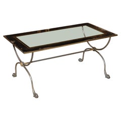 A Timeless Maison Baguès Metal Coffee Table