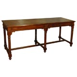 HAND CARVED ENGLISH OAK CONSOLE