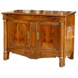 Antique Period Empire Walnut Buffet