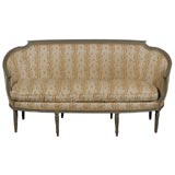 18th Century Painted Louis XVI Sofa from Provence
