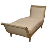 19thC DIRECTOIRE STYLE CHAISE