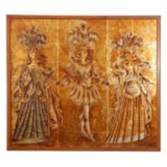Italian Mid-Century Églomisé Panel 5