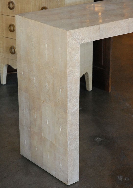 Shagreen Console Table 2