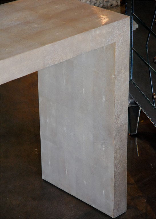 Shagreen Console Table 3