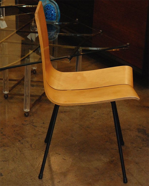 Swiss Pair of Hans Bellman Chairs For Sale