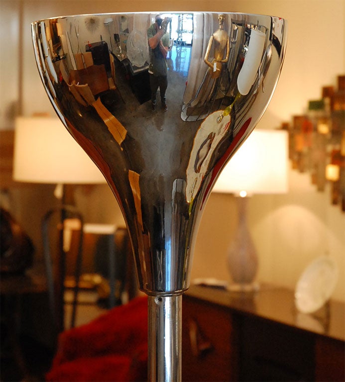 Mid-Century Modern French Floor Lamp by Robert Mallet-Stevens For Sale