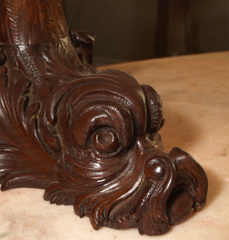 19th Century Dolphin Form Lamp