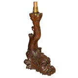 Antique Dolphin Form Lamp