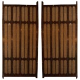 Antique Pair of Monumental Moorish Style Wall Panels