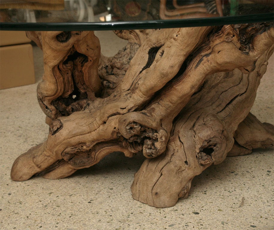 Vintage Driftwood Coffee Table 1
