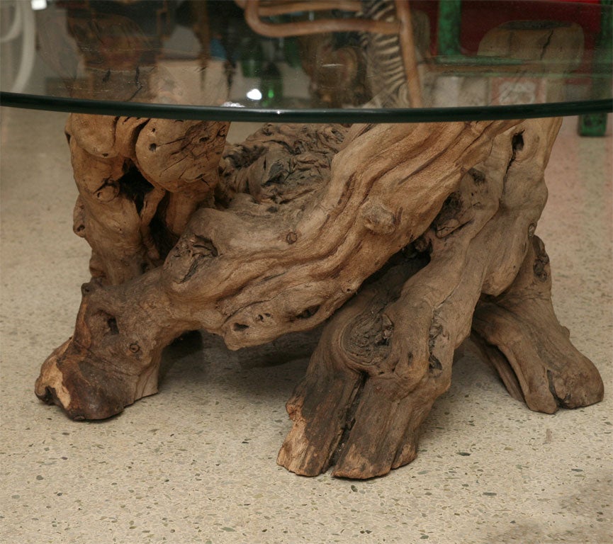 Vintage Driftwood Coffee Table 3