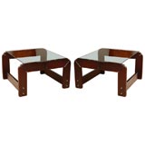 Pair of Brazilian EndTables by Lafer