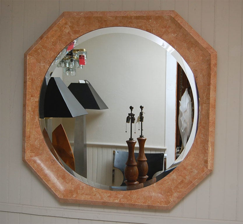 MAITLAND SMITH STONE VENEER MIRROR