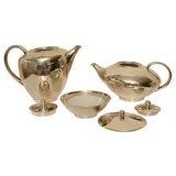 Beautiful Rosenthal Porcelain and Silver Tea Service
