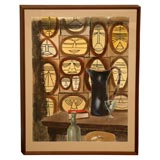 Cubist Water Color by William Henry 1