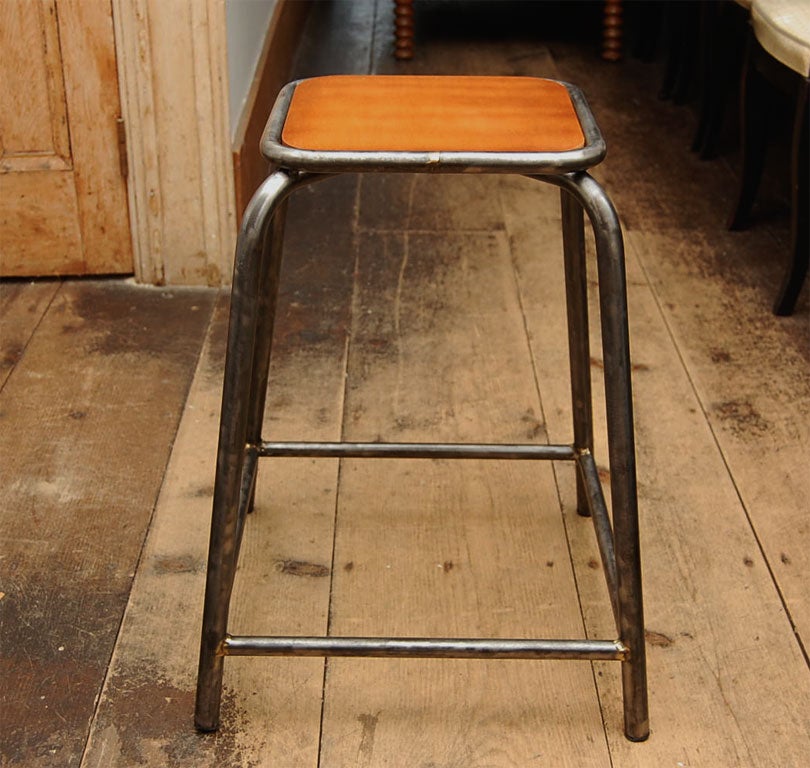 French Schoolhouse  Stools 1