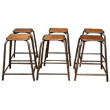 French Schoolhouse  Stools
