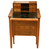 French bedside table with drawers