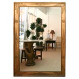 Charles X large gilded mirror Antique Charles X large gilded mirror