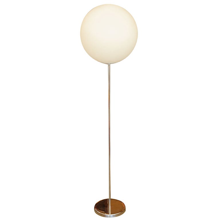 Mid-Century Globe Floor Lamp