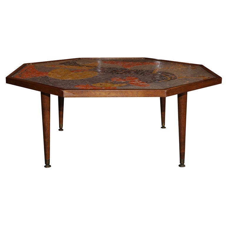Mosaic tile COOOOOOL Octagon  coffee/ martini table