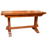 El Marangon Walnut Folding Console Table