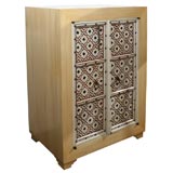 Custom Moroccan-style Cabinet with Antique Doors, American 1970s