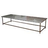 Long Rectanglar Cocktail Display Table by Harvey Probber