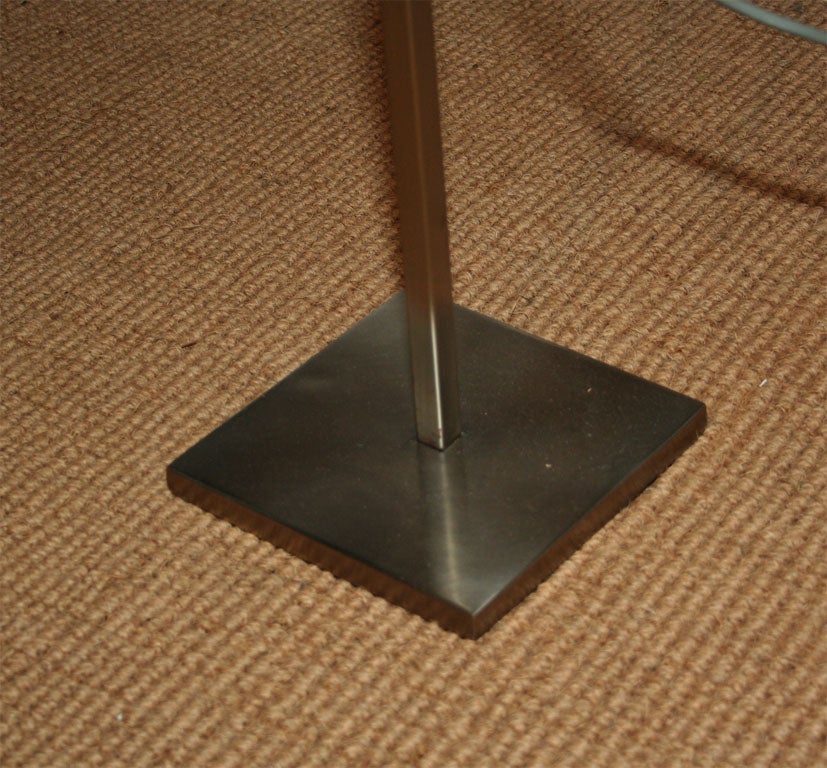 American Pair of Modernist Adjustable Floor Lamps by Laurel
