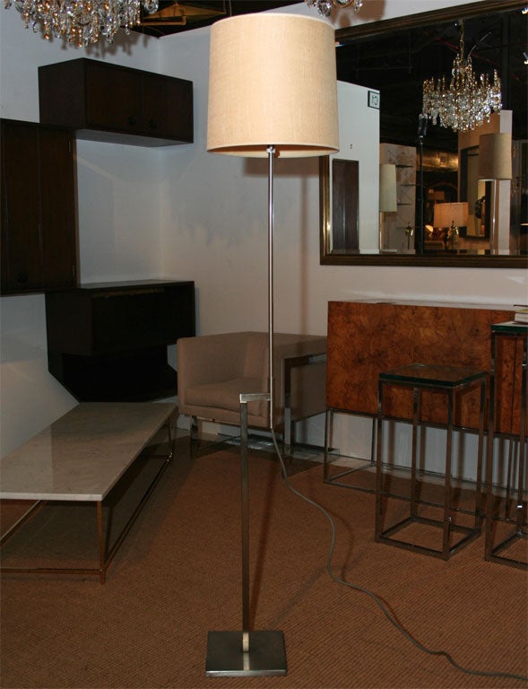 Pair of Modernist Adjustable Floor Lamps by Laurel 3